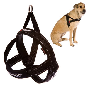 Ezydog - Quick Fit Dog Harness Black