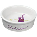 My Kitty Darling Ceramic Bowl - White